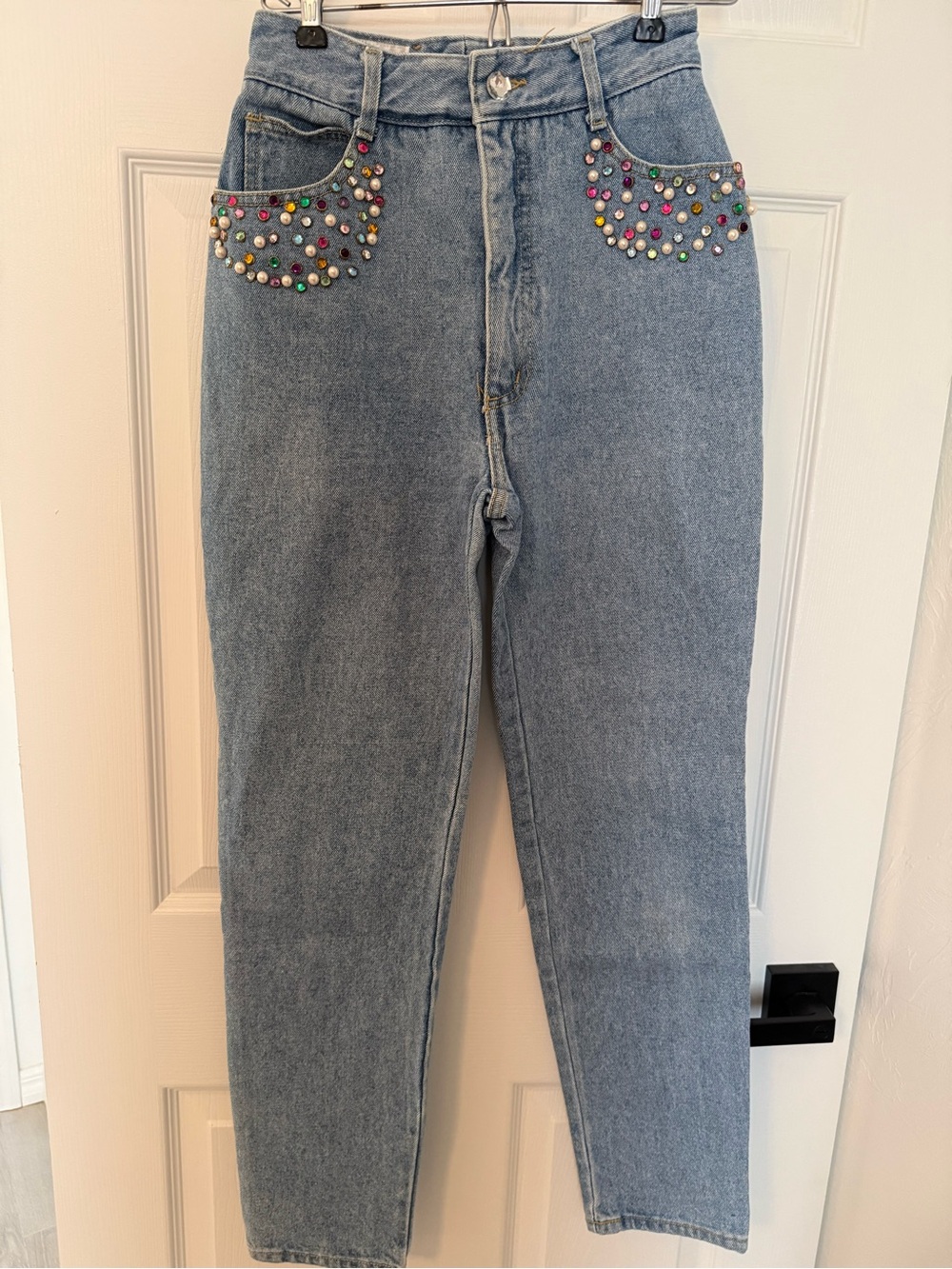 Vintage Y2K Montana Goldberg Bejeweled Jeans - 6